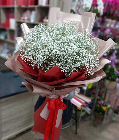 Букет цветов из: Гипсофила в Малгобеке