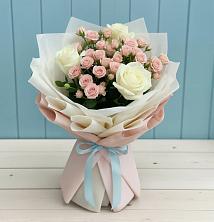 Букет цветов из:  Розы в Малгобеке