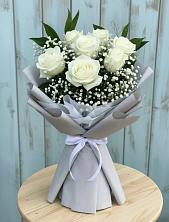 Букет цветов из:  Розы в Малгобеке