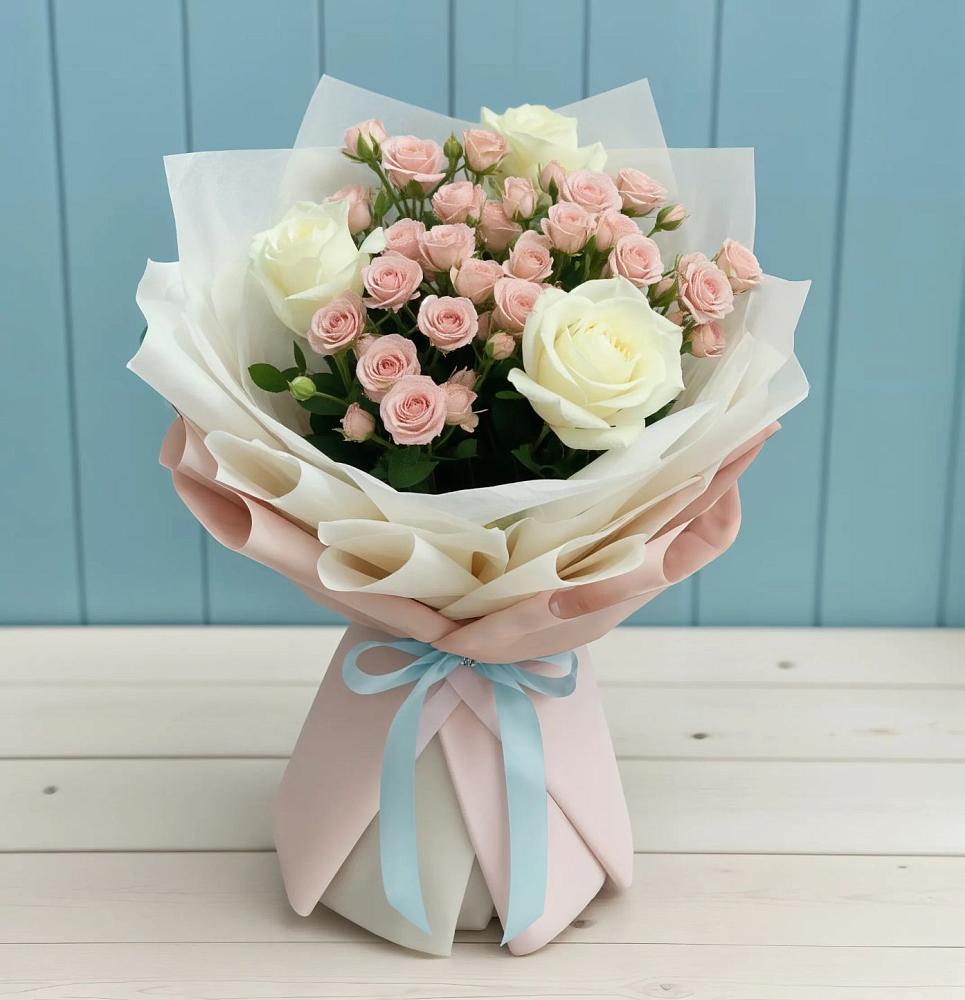 Букет цветов из: Розы в Малгобеке